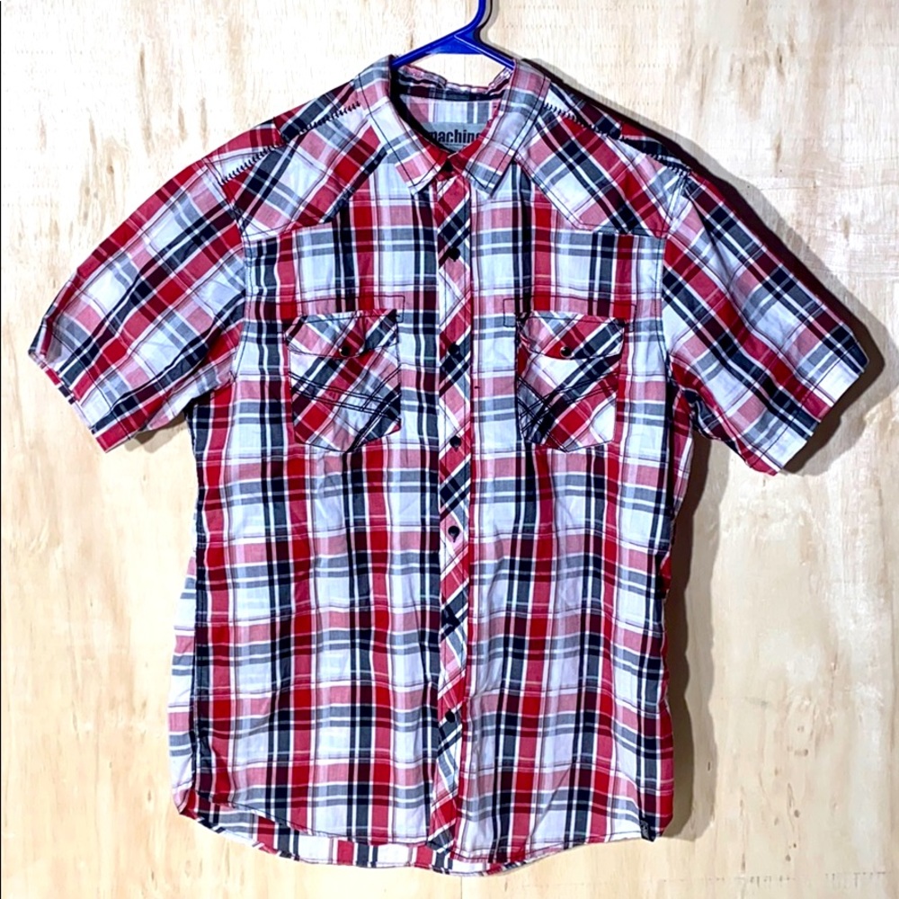 Machine Button Down Shirt - Large